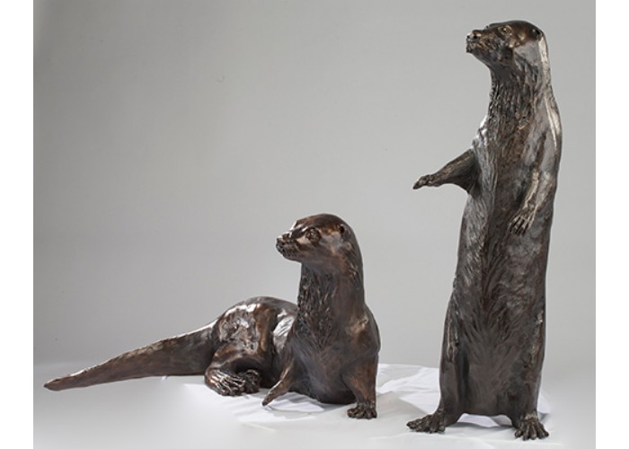 Large Otter Sculptures 