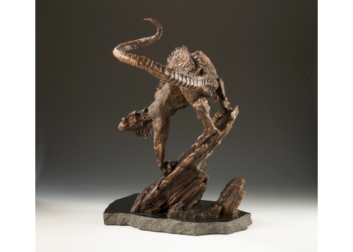 Juggernaut Mystical Dragon Sculpture Side