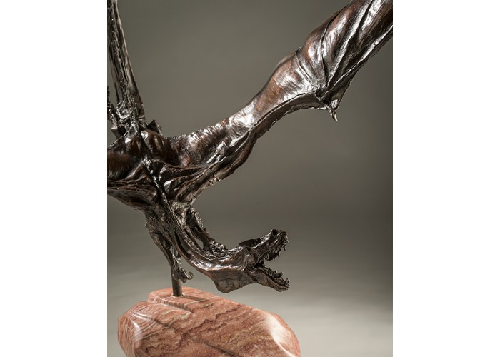 Bolt From the Blue Bronze Sculpture