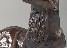 Large Resting Otter Sculpture close up