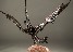 Bronze Sculpture Large Winged Dragon